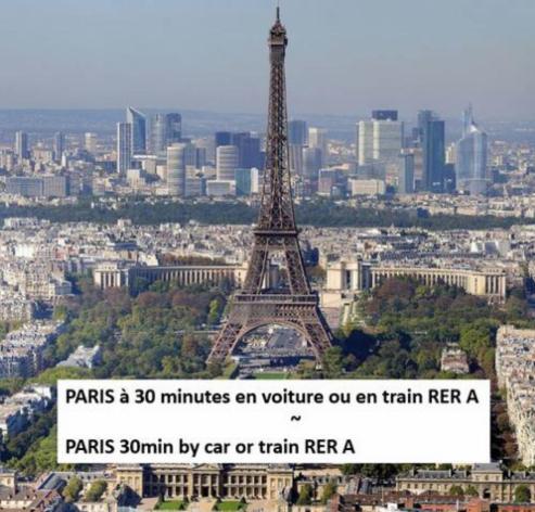 Appartement A 5 Min De Disney Proche Paris Шантлуп-ан-Бри Экстерьер фото